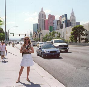 Helen i Las Vegas.