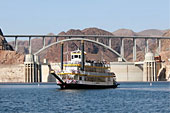 Lake Mead och båttur på Coloradofloden