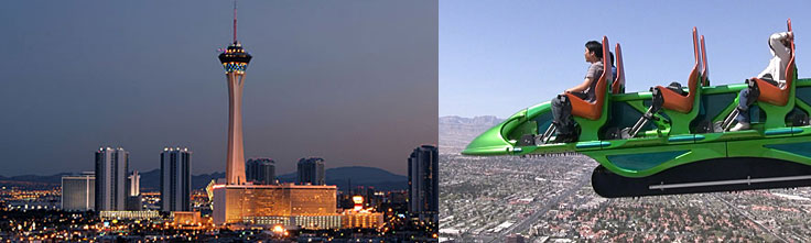 Las Vegas - Stratosphere hotell och kasino.